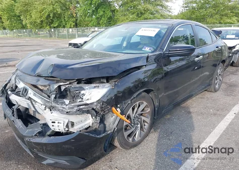 2016 Honda Civic Ex из США, поврежденный, VIN 2HGFC2F7XGH572007